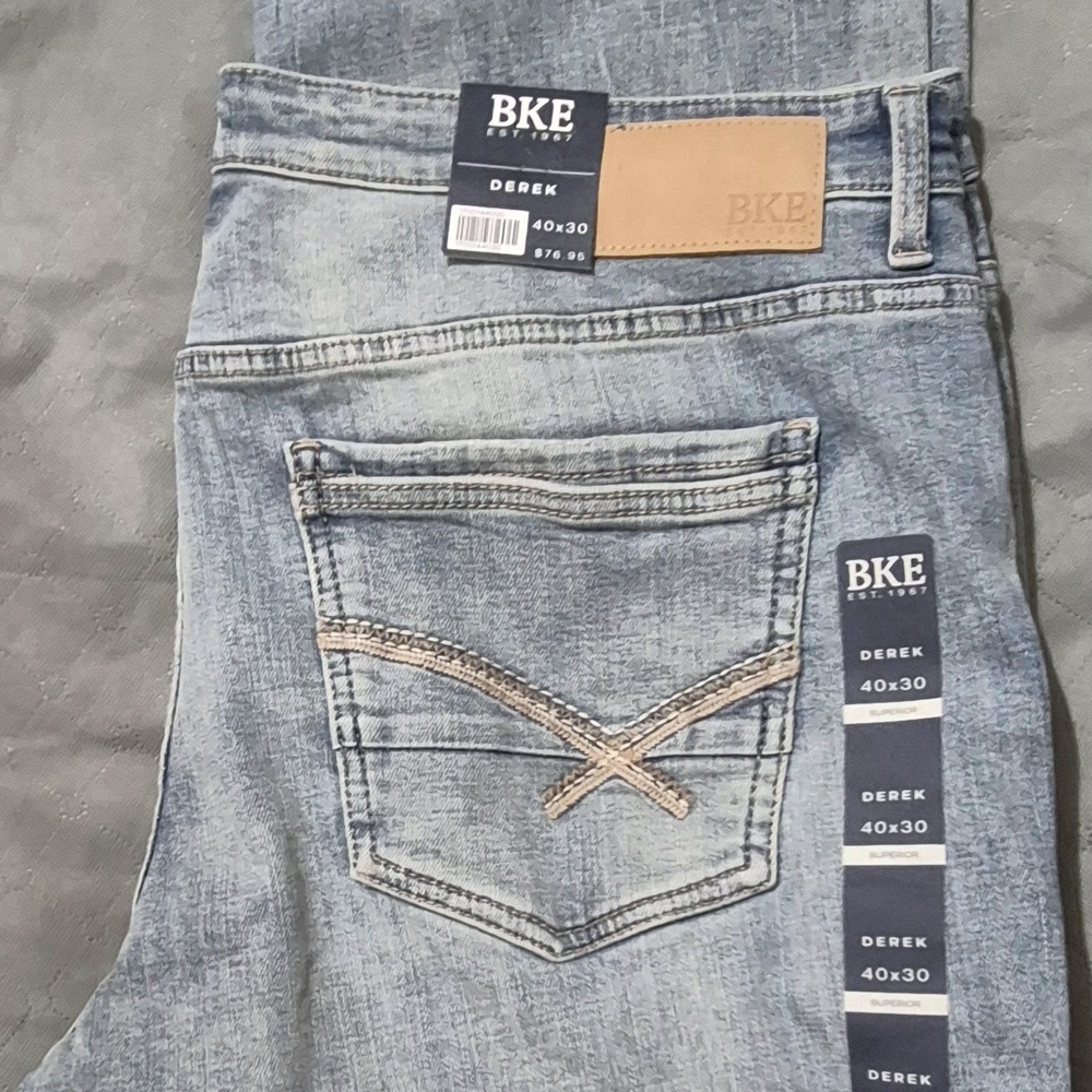 Buckle BKE Derek Bootcut Jeans - Light Blue 40x30